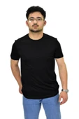 Erkek Sıfıryaka Düz Merserize Tişört T6034 BGL-ST04527 thumbnail 9