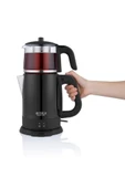Demli Stil IH33205 CAM Demlikli Çay Makinesi Siyah - 1