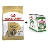 Royal Canin Shih Tzu Yetişkin Köpek Maması 1.5 Kg + 12 Adet Yaş Mama - 1