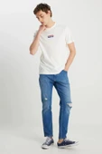 Wrangler Regular Fit Small Logo Erkek Tişört W2510527102 - 1