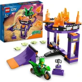 LEGO City Potalı Gösteri Rampası Yarışması 60359 - 5 Yaş ve Üzeri Çocuklar için Gösteri Motosikleti ve Minifigür İçeren Yaratıcı Oyuncak Yapım Seti (144 Parça) - 1