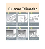 SERİA 1200 Koyu Siyah Çizilmez Cam Filmi 50 Cm X 10 Metre - 3