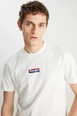 Wrangler Regular Fit Small Logo Erkek Tişört W2510527102 - 4