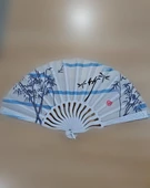 Beluga Yelpaze Şık Mavi /Beyaz Yelpaze 260020 - 2