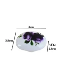 Sancak Beyaz Porselen Dolap Kulpu Mobilya Düğmesi Kulpu(BEYAZ)(PORSELEN)(TEK DELİK)(32-73) Beyaz Tek Delik TEK DELİK - 4 ADET thumbnail 4