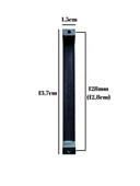 Sumru Siyah Metal Dolap Kulpu Mobilya Kulpu(SİYAH)(96mm-128mm) Siyah 128mm 128mm - 1 ADET - 4