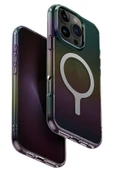 İphone 16 Pro Max Kılıf Holografik Renk Değiştiren Koruyucu  MagClick™ Kapak Polikarbonat Malzeme - 9