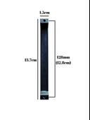 Sumru Siyah Metal Dolap Kulpu Mobilya Kulpu(SİYAH)(96mm-128mm) Siyah 128mm 128mm - 4 ADET thumbnail 4