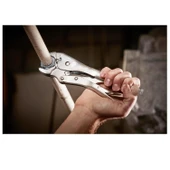 10" İnç 250 mm Eğimli Ayarlı Ayarlanabilir Metal Çelik Pense Çok Amaçlı Pense Mengene Sıkma Sökme El Aleti - 3