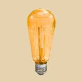 LEDX ST-64 Rustik Star Desenli Ampül - 1