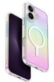 İphone 16 Plus Kılıf Holografik Renk Değiştiren Koruyucu  MagClick™ Kapak Hibrit Polikarbonat Malzeme - 1