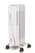 KHT-8405 5 Dilim Yağlı Radyatör Beyaz - 1