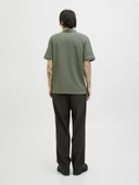 Jack Jones Austın Zıp Fermuarlı  Polo Yaka Erkek Tişört 12279177 thumbnail 3