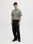 Jack Jones Austın Zıp Fermuarlı  Polo Yaka Erkek Tişört 12279177 - 4