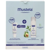 Mustela Konak Önleyici Yenidoğan Köpük Şampuanı 150 ml + Saç Pullanma Karşıtı Krem 40 ml Kofre - 2