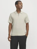 Jack Jones Blamılano Sprıng Knıt Regular Fit Triko Polo Yaka Erkek Tişört - 2