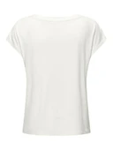 Only Rılla V Yaka Regular Fit Kadın Tişört 15315776 - 2