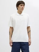 Jack Jones Austın Zıp Fermuarlı  Polo Yaka Erkek Tişört 12279177 - 2