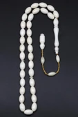 Kemik Tesbih 7 x 11 mm Badem Kesim - 2
