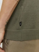 Jack Jones Blamılano Sprıng Knıt Regular Fit Triko Polo Yaka Erkek Tişört - 5