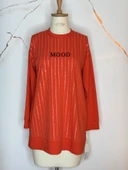 SIRA TAŞLI NAKIŞLI SWEATSHIRT - 3