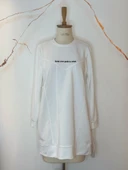 YAZI NAKIŞLI SWEATSHIRT - 7