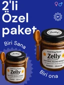 Zelly Doğal Karışım Bal | Gold King Honey 43gr | Güç ve Performans – Enerji Desteği (+18) - 2 Adet - 1