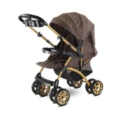 Babyhope Bh-609 Polo Puset Gold Çift Yönlü -spor Tarz Model Bebek Arabası - 3