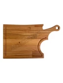 Balta Doğal Ahşap Sunum Tabağı Ahşap Sunumluk(KAYIN/GÜRGEN) Kayın BOY:40cm EN:25cm - 5