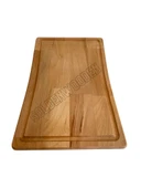 İç Bükey Doğal Ahşap Sunum Tabağı Ahşap Sunumluk(KAYIN/GÜRGEN) Kayın BOY:40cm EN:30cm - 5