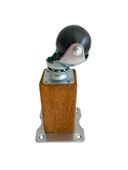 Kale Ahşap Top Tekerli Ayak Mobilya Masa Dolap Tekerli Ayağı FRENSIZ(12CM - 15CM)(KAYIN AĞACI) Ceviz 12cm CEVİZ - 12cm - 2 ADET - 2