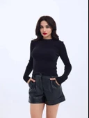 42201 TRİKO BASİC KAZAK-SİYAH thumbnail 1