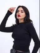 42201 TRİKO BASİC KAZAK-SİYAH thumbnail 4