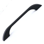 Mobilya Çekmece Mutfak Dolabı Dolap Kapak Kulpları Kulb Kulpu 12.8 cm Metal Siyah Kulp 128 mm - 4