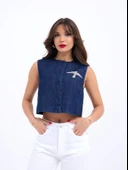 7336 KOT YELEK-MAVİ thumbnail 1