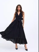 6921 ELBİSE-SİYAH - 5