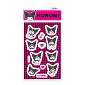 KESKIN STICKER ORTA BOY KUROMI PUFFY 221300-12 - 1