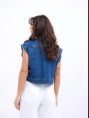 6765 KOT YELEK-MAVİ - 3