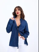 7093 KOT GÖMLEK-MAVİ - 3