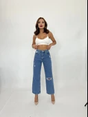 6288 KOT PANTOLON-MAVİ - 3