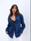 7093 KOT GÖMLEK-MAVİ - 5