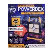 Orpemo powerdex PD 7070pro professional güneş enerjili led projektör 70w 7000 lümen thumbnail 6