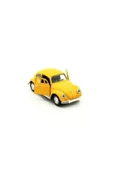 İsme Özel Sarı Metal Vosvos Çek Bırak  Araba Büyük Boy Uzun Model 12 cm - 2