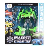 Mecha Warrior Mache Chariot Dönüşebilen Transformer Araba - 2