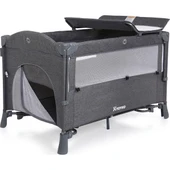 Exclusive Comfort 8 İn 1 Anne Yanı Park Yatak Oyun Parkı Gri 70 X 110 Cm thumbnail 2