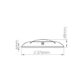 30 Watt 12 Volt Sıva Üstü Ledli Havuz Lambası 30w 12v Mavi thumbnail 8