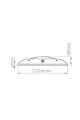 32 Watt 12 Volt Tenda Led Beyaz Sıva Üstü Havuz Lambası 32w 12v - 3