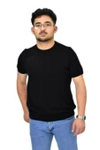 Erkek Triko Sıfır Yaka Tişört  P6035 BGL-ST04505 thumbnail 9