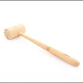 Schafer Granit Grill Tava 28 CM ve Bambu Et Döveceği thumbnail 3