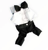 Tuxedo Smokin Köpek Kıyafeti Damatlık - 5